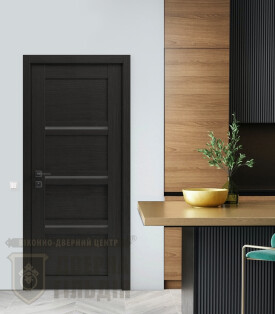 Межкомнатные двери Modern Quadro венге шоколадный